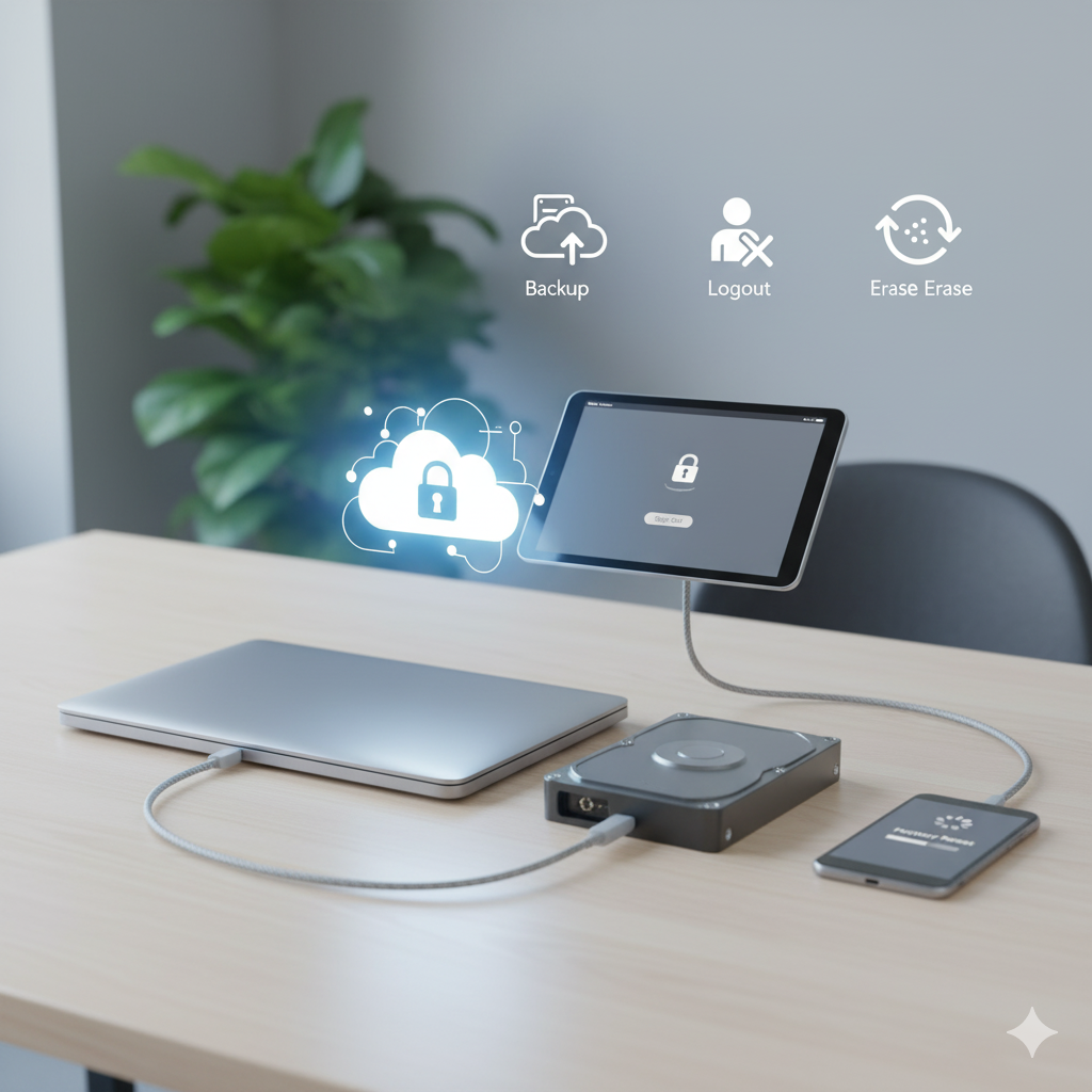 3 шага, как безопасно удалить личные данные перед продажей Б/У техники